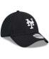 Фото #2 товара Men's New York Mets Evergreen Black White Neo 39Thirty Flex Hat