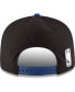 Фото #2 товара Men's Black, Blue New York Knicks 2-Tone 9FIFTY Adjustable Snapback Hat