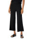 SUNDRY 291513 Women Ribbed Wide Leg Pants Black, Size 2