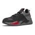 Фото #2 товара Puma RsX Halves Lace Up Mens Black, Grey Sneakers Casual Shoes 38575401