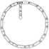 Heritage D-Link JF04503040 Solid Steel Necklace