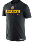 Фото #3 товара Men's Black Los Angeles Sparks Practice T-shirt