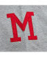 Фото #2 товара Mitchell Ness Men's Hank Aaron Heather Gray Milwaukee Braves Cooperstown Collection Legends T-Shirt