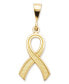 ფოტო #1 პროდუქტის 14k Gold Charm, Awareness Charm