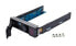 Фото #1 товара HP 651314-001 - 8.89 cm (3.5") - Bezel panel - Serial Attached SCSI (SAS) - Black