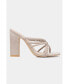 Фото #2 товара Dalia Women's Braided Strap Heel Sandals