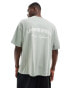 Good For Nothing oversized logo t-shirt in slate grey grau, S - фото #2