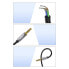 Przedłużacz kabel adapter audio AUX mini jack 3.5mm 1.5m niebieski