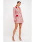 ფოტო #2 პროდუქტის Women's Tweed Blazer Dress