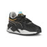 Фото #3 товара Puma RsX 3D Lace Up Youth Boys Black Sneakers Casual Shoes 39082901
