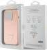 Фото #2 товара Guess Guess GUHCP15LPCRTHCP iPhone 15 Pro 6.1" pink/pink hardcase Croco Triangle Metal Logo