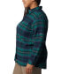 ფოტო #3 პროდუქტის Plus Size Holly Hideaway Cotton Checked Flannel Tunic Shirt