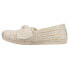 TOMS Alpargata Bow Tie Slip On Womens Beige Flats Casual 10017800T