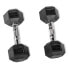 Фото #2 товара OLIVE Rubber Hex 7kg Dumbbells Pair