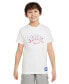 ფოტო #1 პროდუქტის Big Boys Sportswear Crewneck Cotton Stars Graphic T-Shirt