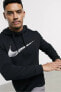 Фото #2 товара Dry Swoosh Erkek Kapüşonlu Siyah Sweatshirt