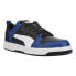 Фото #2 товара Puma Rebound Layup Lo Speckle Lace Up Mens Black Sneakers Casual Shoes 38995802