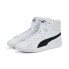 Puma Vikky V3 Mid L 38761001 Womens White Leather Lifestyle Sneakers Shoes