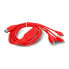 Фото #3 товара Multifunctional 4-in-1 cable with USB A - USB B, miniUSB, microUSB, USB type C connector - 180cm - red - SparkFun CAB-21272