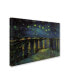 Фото #2 товара Холстарь Винсент ван Гог "Звездное небо над Роною" - картина холст масло Trademark Global 47" x 35" x 2"