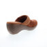 Фото #8 товара Softwalk Murietta S6015-954 Womens Brown Wide Suede Slip On Clog Flats Shoes 8