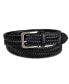 ფოტო #1 პროდუქტის Men's Casual Stretch Braided Leather Belt