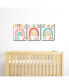 Фото #2 товара Hello Rainbow Boho Nursery Wall Art & Kids Room Decor - 7.5 x 10 in Set of 3