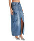 Фото #3 товара Women's Benson Slit-Front Patch-Pocket Cotton Skirt