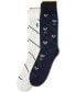 ფოტო #1 პროდუქტის Men's 2-Pk. Tennis Racquets Slack Socks