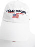 Polo Ralph Lauren Sport Capsule logo twill baseball cap in white