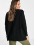 Фото #2 товара ASOS DESIGN fine knit cardigan in black