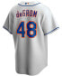 ფოტო #2 პროდუქტის Men's Jacob deGrom Gray New York Mets Road Replica Player Name Jersey