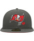 Фото #4 товара Men's Pewter Tampa Bay Buccaneers Lips 59FIFTY Fitted Hat