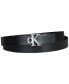 Фото #1 товара Women's CK Monogram Buckle Skinny Belt