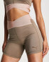 Puma Training Desert banded shorts in brown