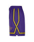 Women's Los Angeles Lakers Authentic Crossover Fly Performance Shorts