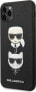 Фото #2 товара Karl Lagerfeld Etui Karl Lagerfeld KLHCN65SAKICKCBK Apple iPhone 11 Pro Max czarny/black hardcase Saffiano Ikonik Karl&Choupette Head