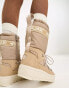 Фото #6 товара Pajar mid leg snow boots in beige