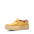 Фото #4 товара Clarks Wallabee Cup 26165817 Womens Yellow Oxfords & Lace Ups Casual Shoes 7