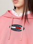 Tommy Jeans Pullover Hoodie in Light Pink