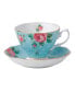 Фото #1 товара Polka Blue Cup and Saucer