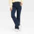 Фото #1 товара Women's High-Rise Vintage Bootcut Jeans - Universal Thread Dark Blue 0