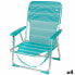 Фото #1 товара Садовый стул AKTIVE Пляжный бирюзовый 44 x 72 x 35 см Алюминиевый Складной (4 штуки)