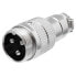 Фото #1 товара EUROCONNEX Microphone 2 Pin 1617 GX16 Connector