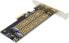 Фото #2 товара Kontroler Digitus PCIe 3.0 x4 - M.2 PCIe + M.2 SATA (DS-33172)
