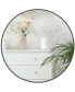 Фото #3 товара Round Mirror, Circle Mirror 24 Inch, Round Wall Mirror Suitable For Bedroom, Living Room