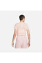 Sportswear Essential Slim Crop-Top Pembe Kadın Tişört