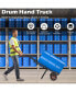 Фото #5 товара Drum Hand Truck Steel Dolly Drum Cart 1200lbs Capacity with 2 Rubber Wheels