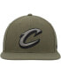 Фото #2 товара Men's Olive Cleveland Cavaliers Ballpark Camo Captain Snapback Hat