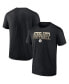 Men's Black Pittsburgh Steelers Steel City Football Heavy Hitter T-shirt